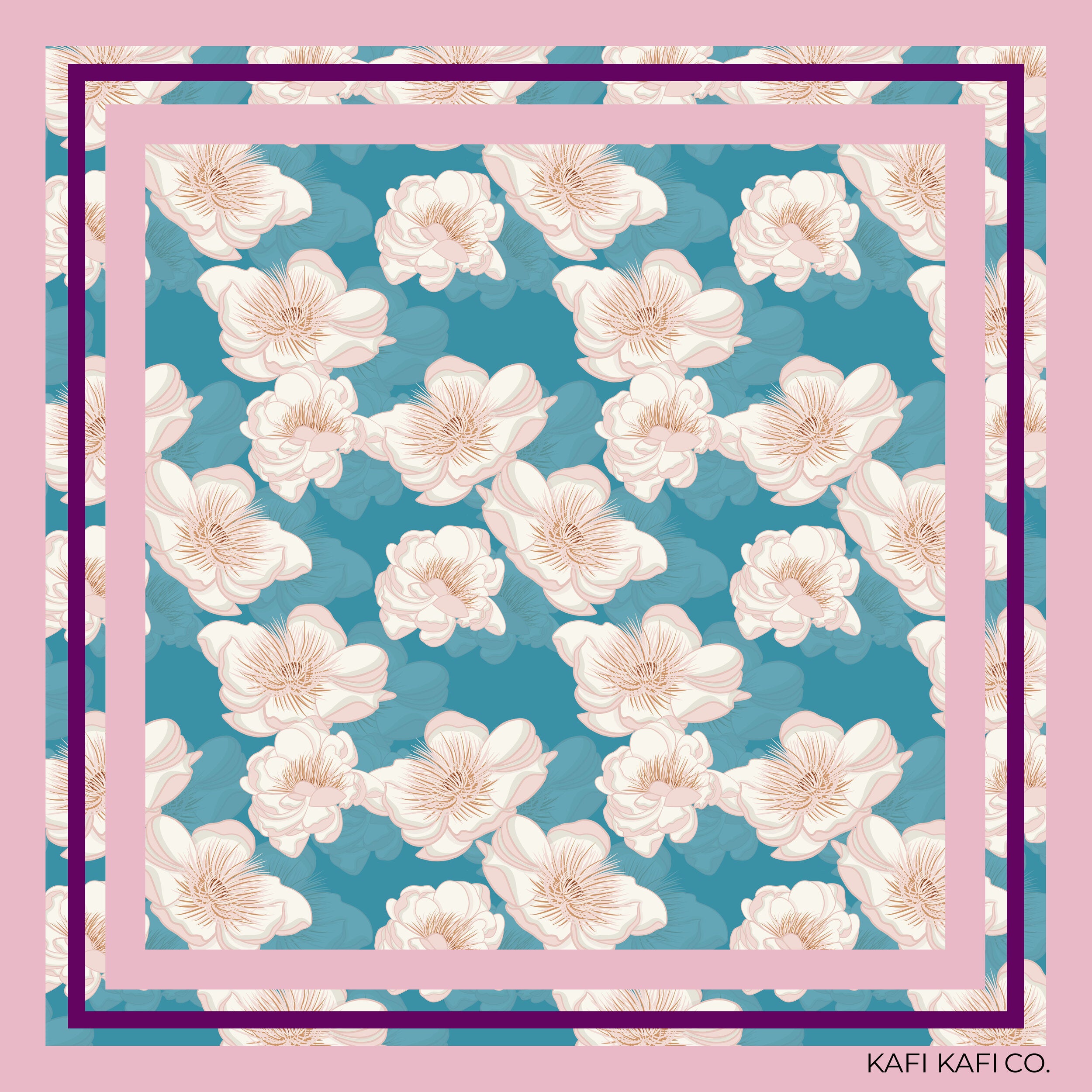 Floral Blue
