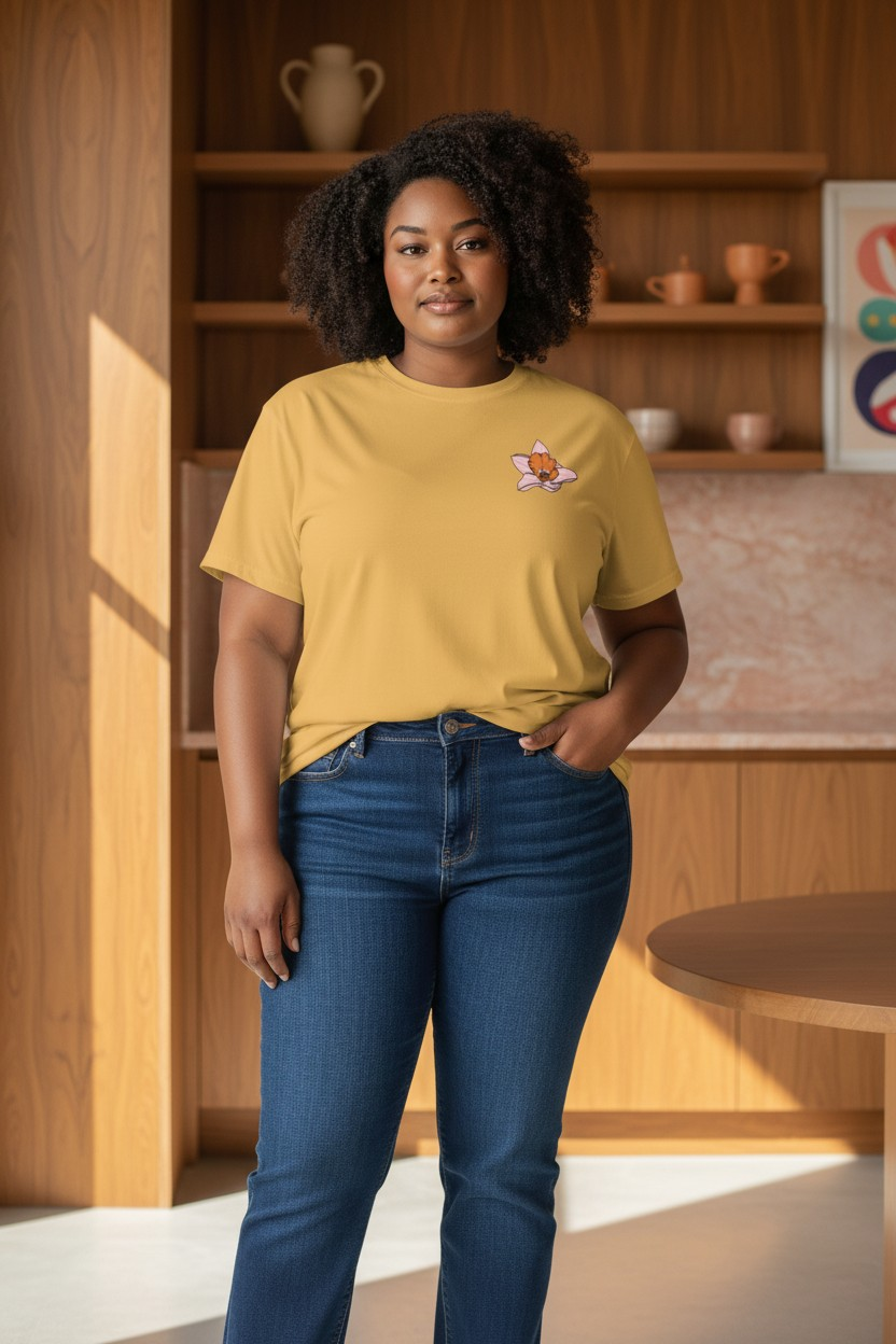 THE BLOOM BOLDLY AFFIRMATION TEE - Number 3