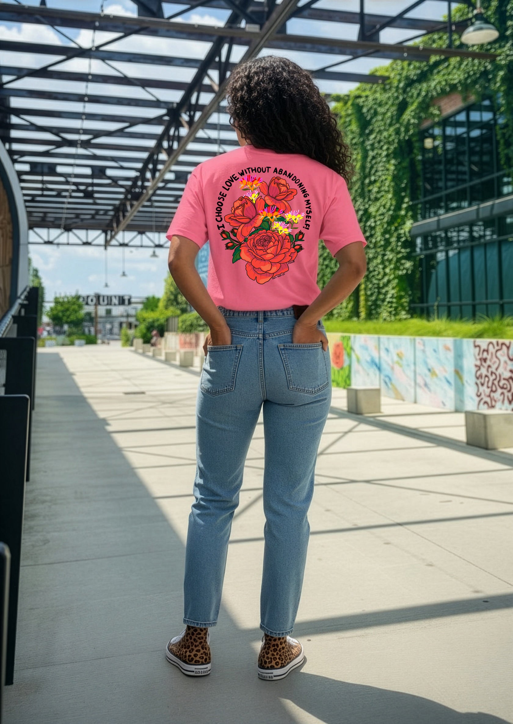 THE BLOOM BOLDLY AFFIRMATION TEE # 6