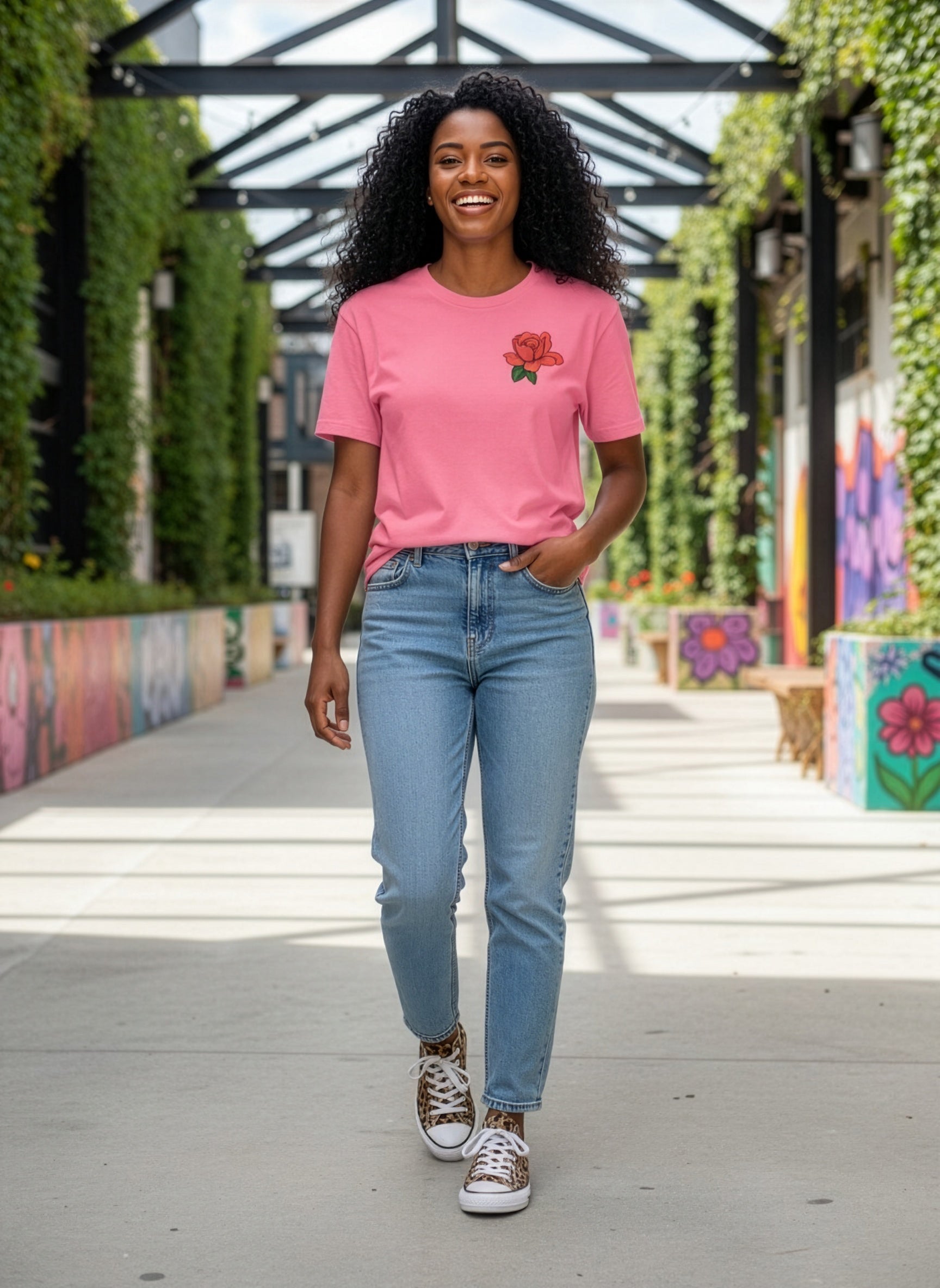 THE BLOOM BOLDLY AFFIRMATION TEE # 6