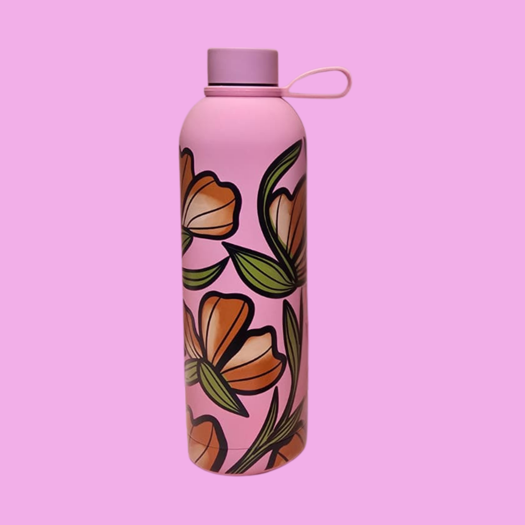 Pink Water Bottle