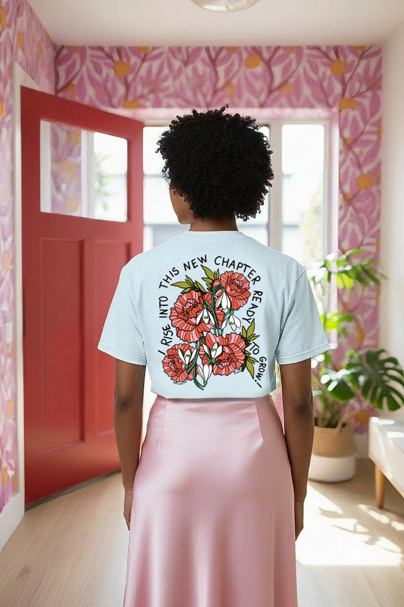 THE BLOOM BOLDLY AFFIRMATION TEE - Number 1