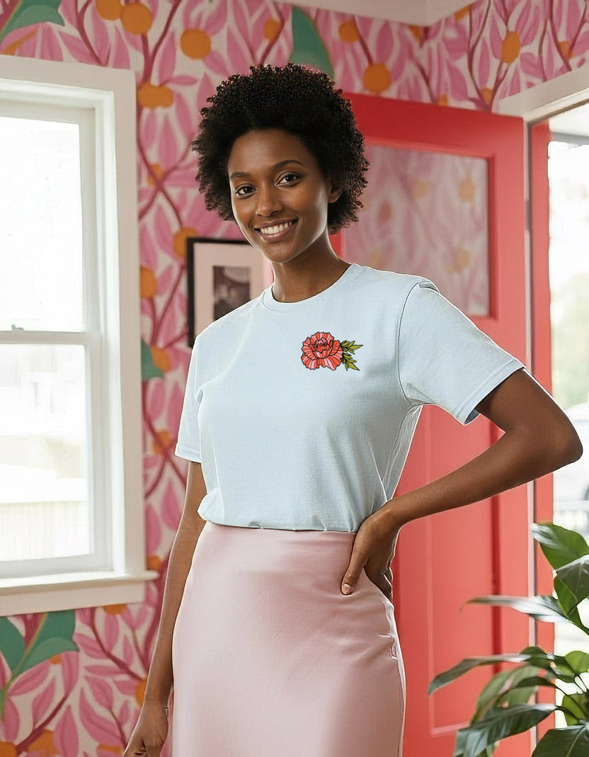 THE BLOOM BOLDLY AFFIRMATION TEE - Number 1