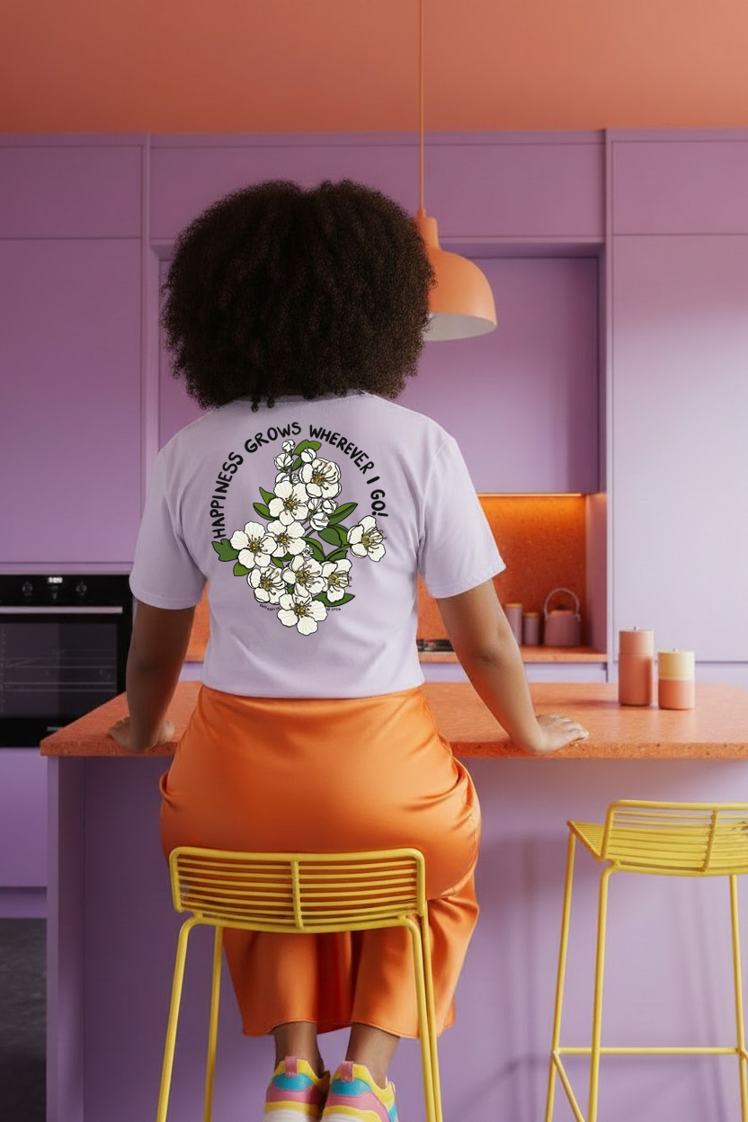 THE BLOOM BOLDLY AFFIRMATION TEE # 5
